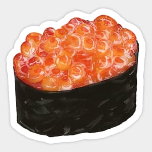 Salmon Roe Sushi Sticker